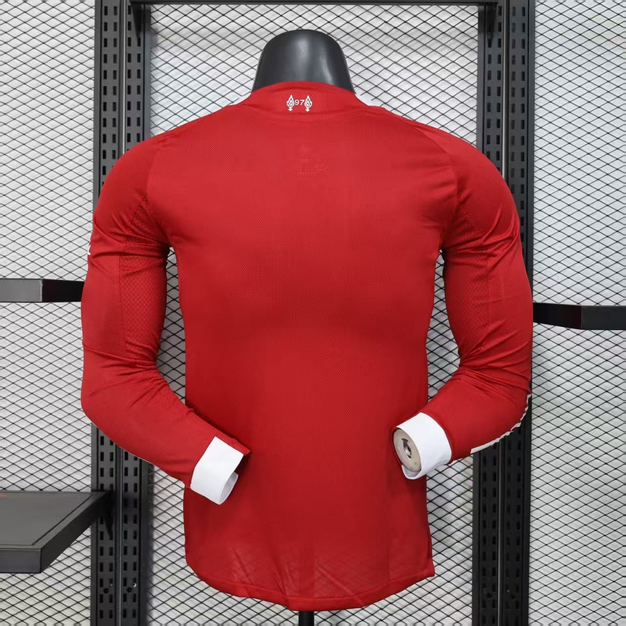 Liverpool Casa 25/26 - Versione Giocatore Maniche Lunghe