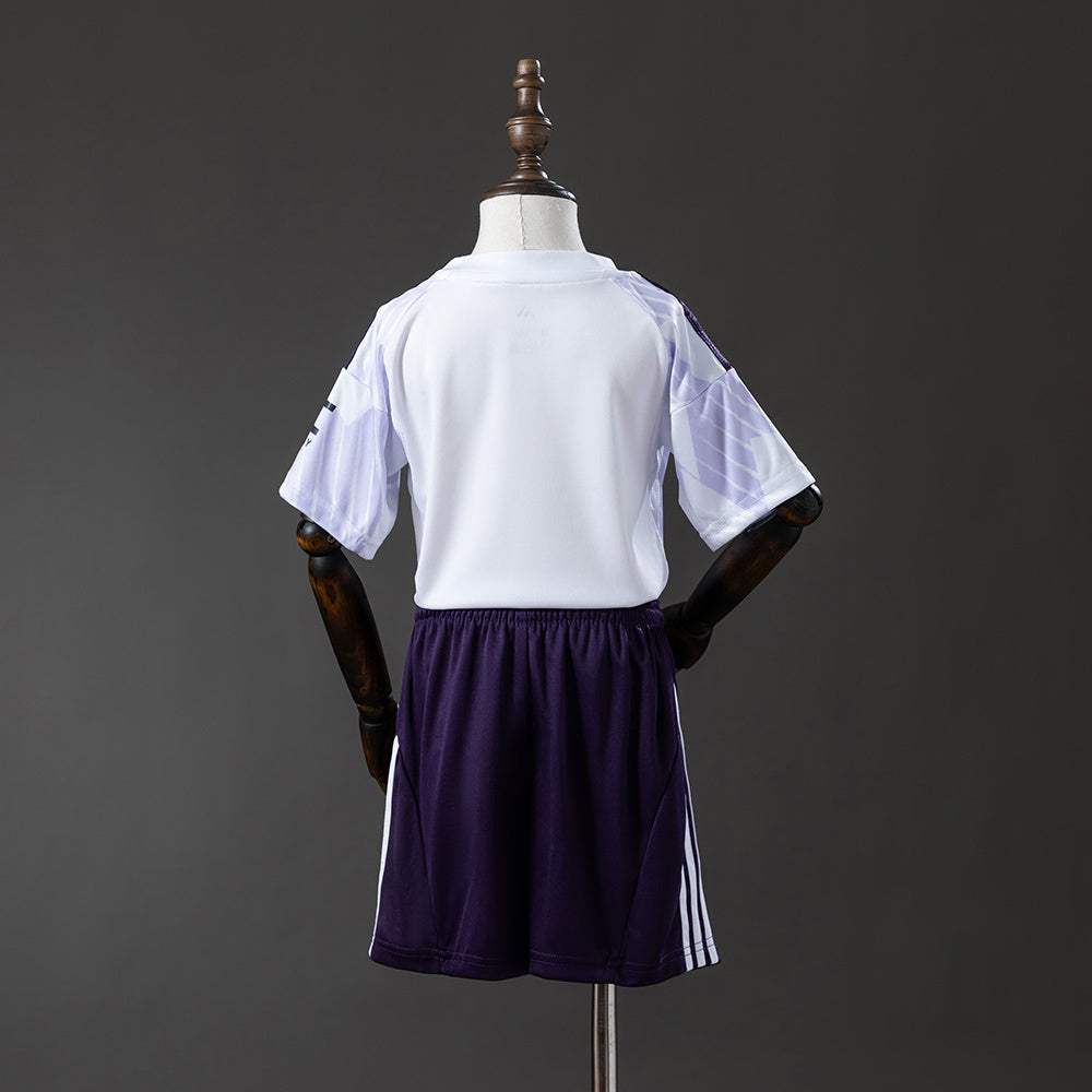 Manchester United Trasferta 25/26 - Bambino (pantaloncini inclusi)