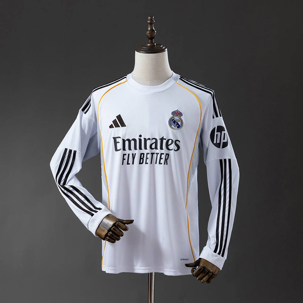 Real Madrid Casa 25/26 - Maniche lunghe