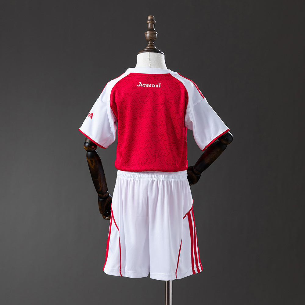 Arsenal Casa 25/26 - Bambino (pantaloncini inclusi)
