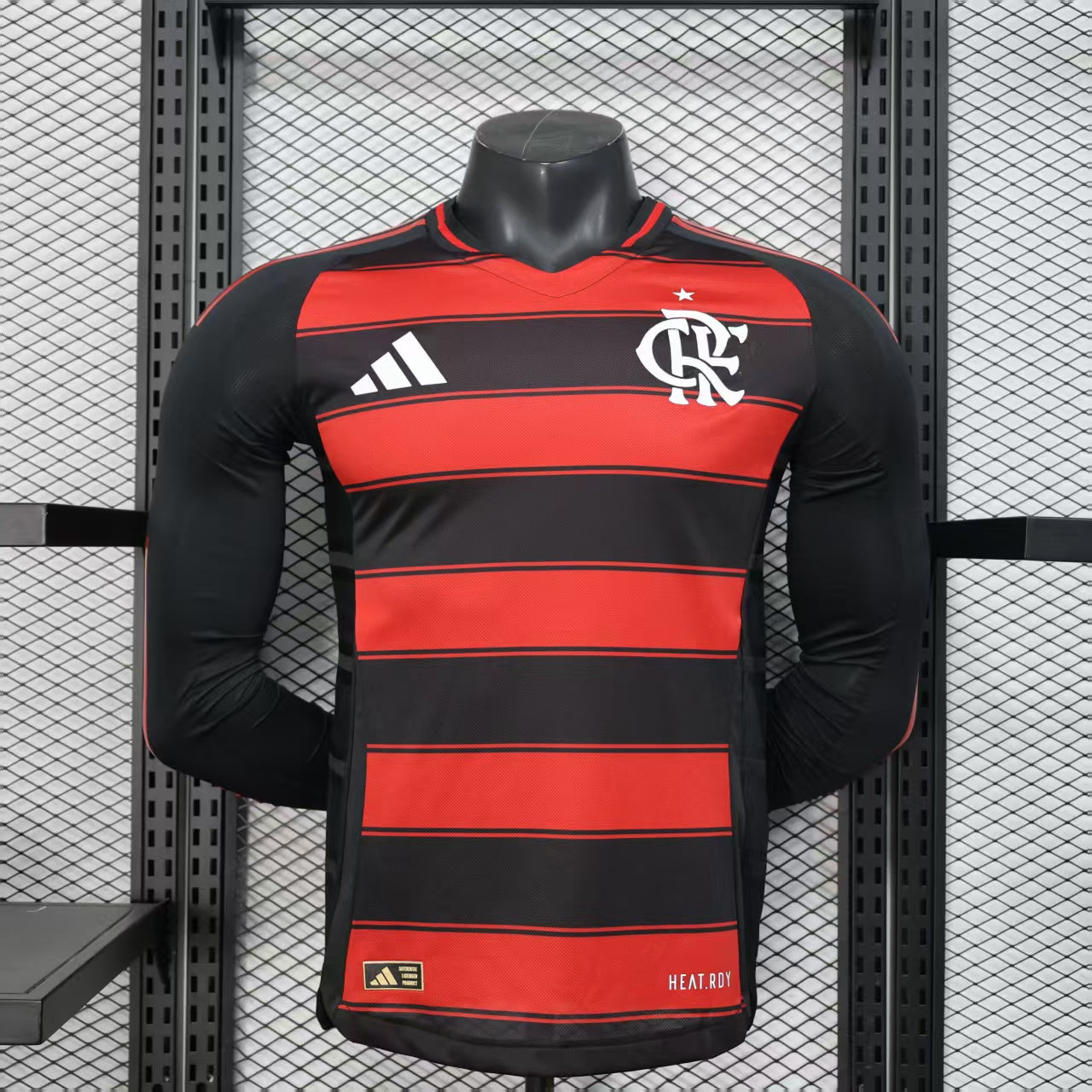 Flamengo Casa 25/26 - Versione Giocatore Maniche Lunghe