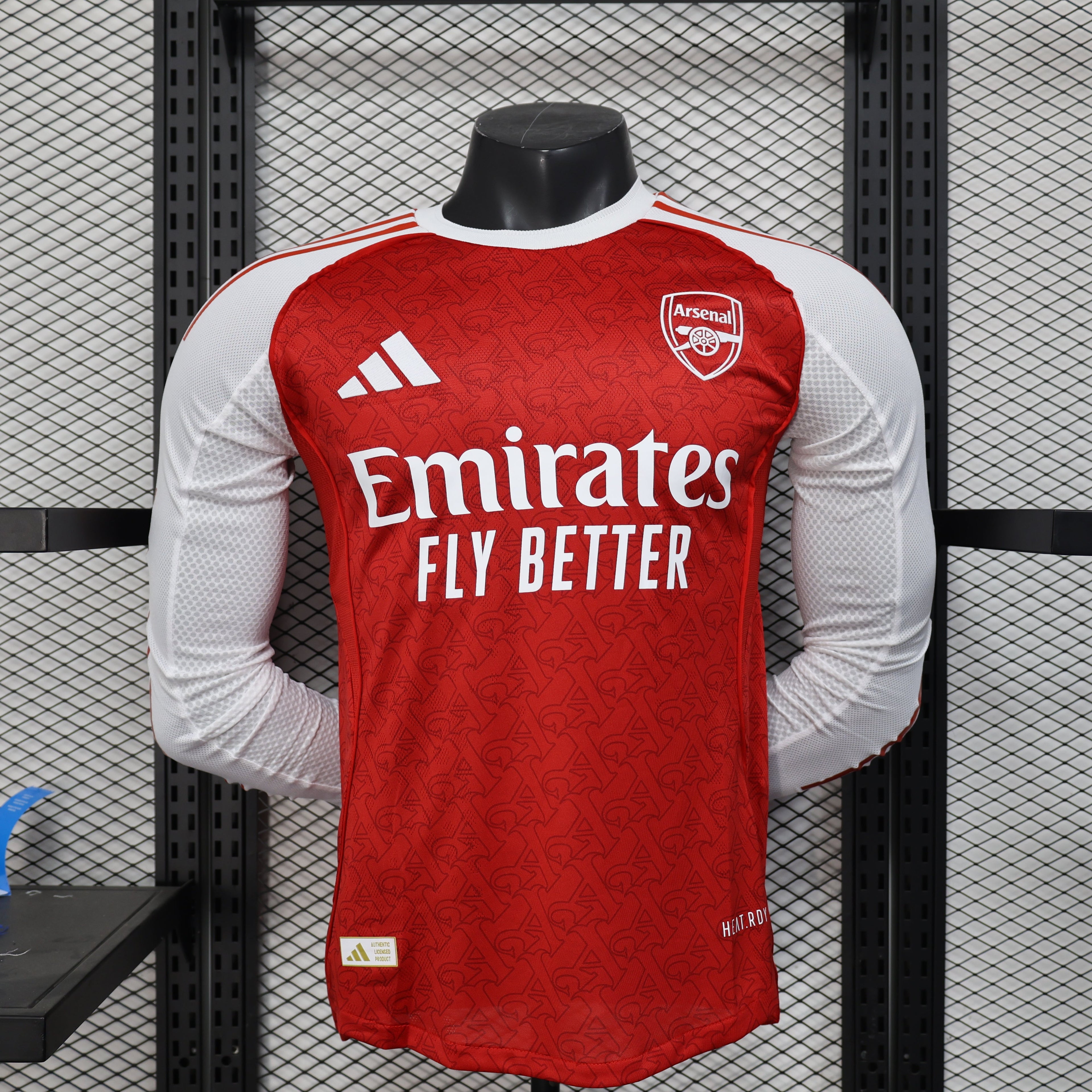 Arsenal Casa 25/26 - Versione Giocatore Maniche Lunghe