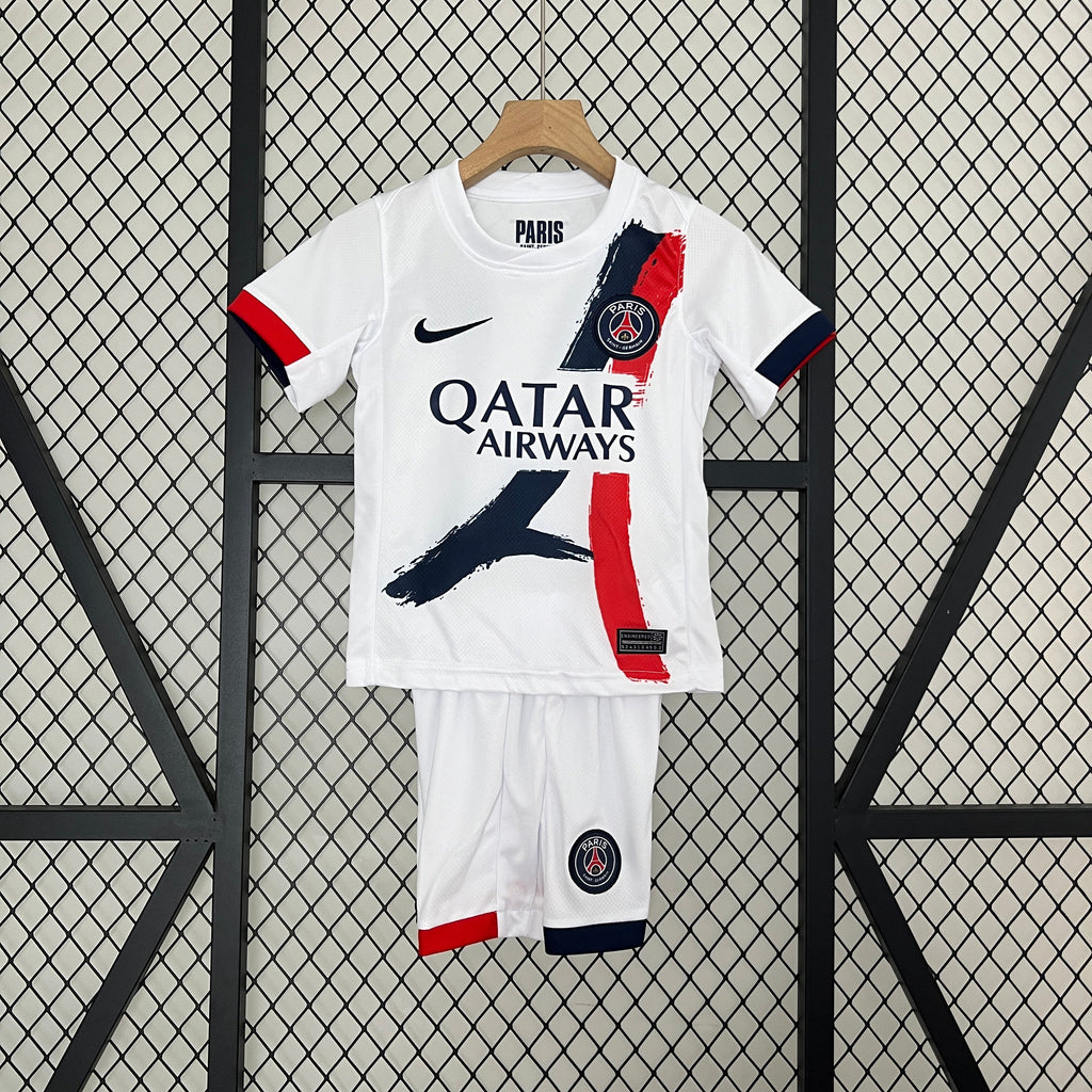 PSG Trasferta 24/25 - Bambino (pantaloncini inclusi)