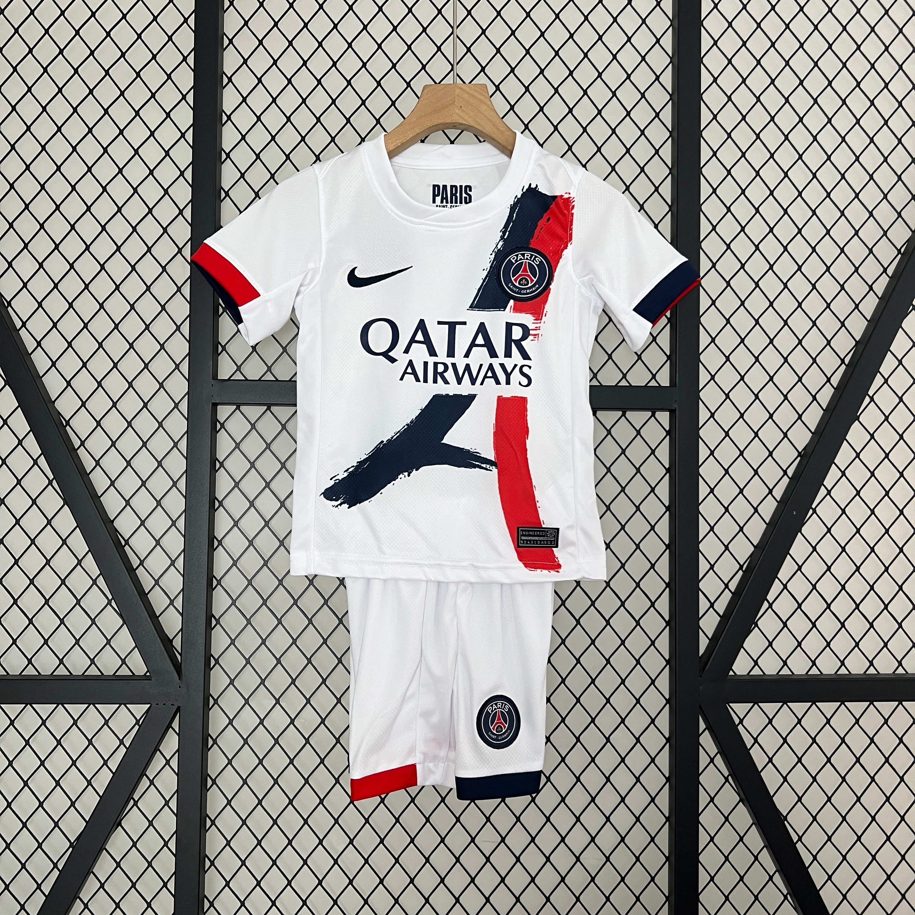 PSG Trasferta 24/25 - Bambino (pantaloncini inclusi)