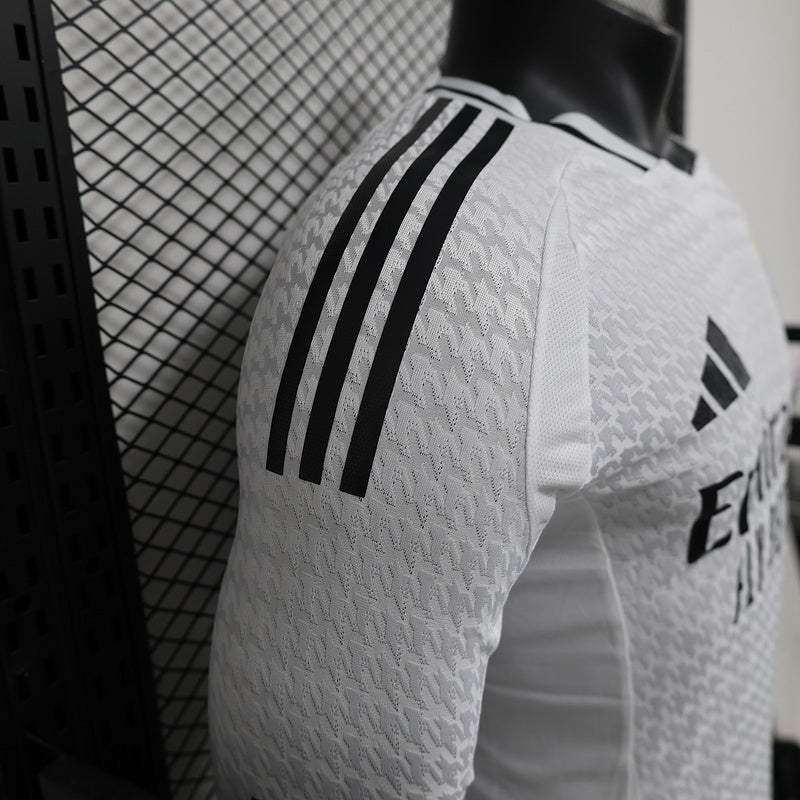 Real Madrid Casa 24/25 - Versione Giocatore Maniche Lunghe