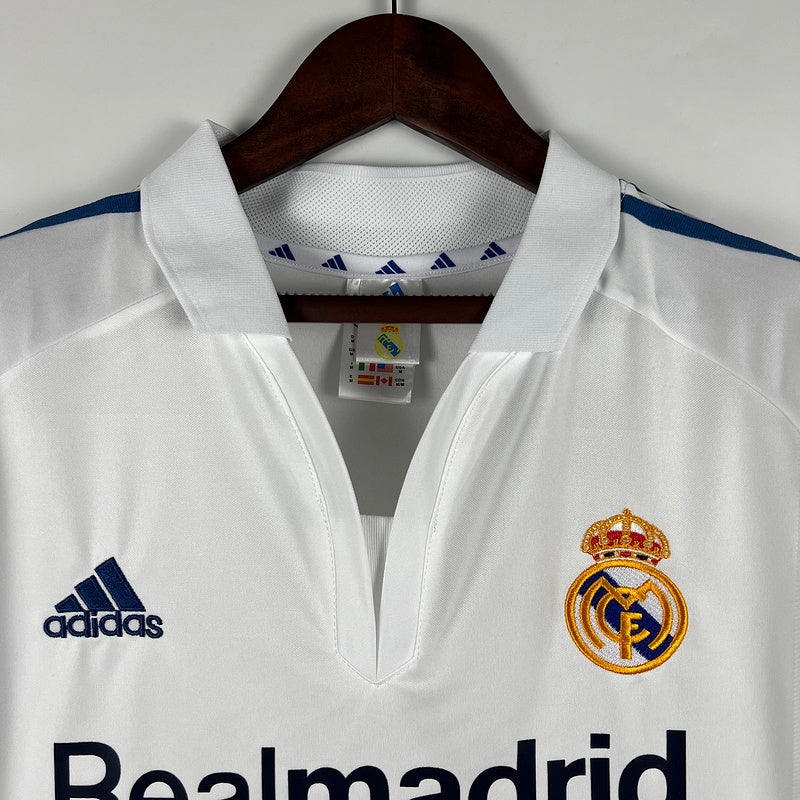 Retro Real Madrid Casa 01/02