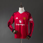Manchester United Domicile 25/26 - Manches longues