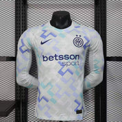 Inter Trasferta 25/26 - Versione Giocatore Maniche Lunghe