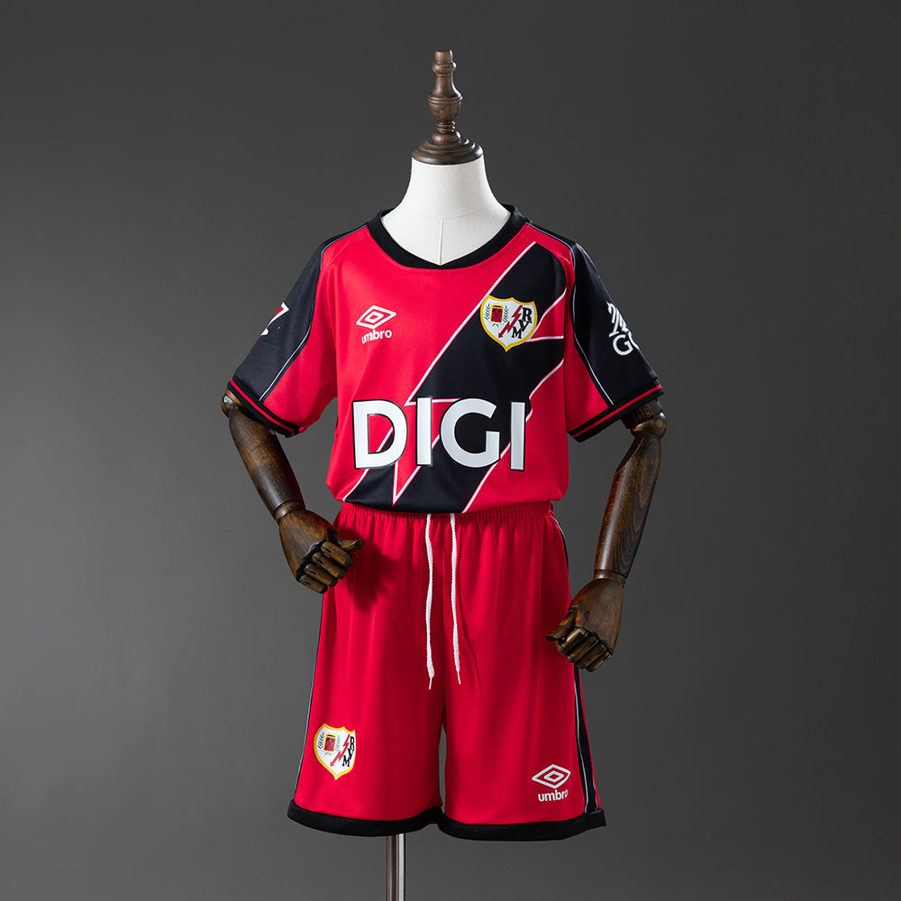 Rayo Vallecano Extérieur 25/26 - Enfant (short inclus)