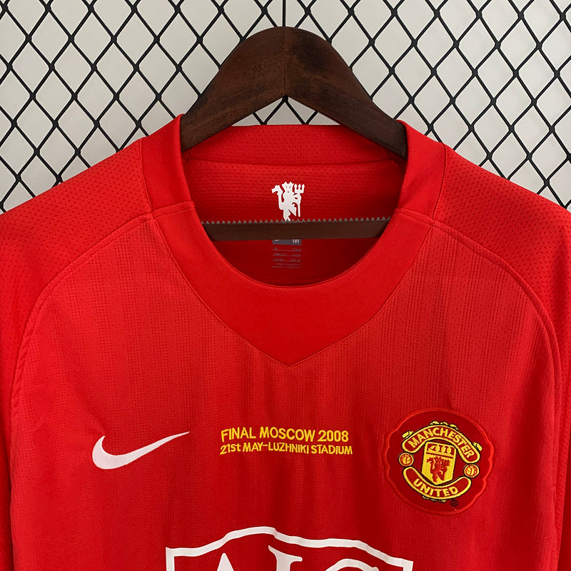 Retro Manchester United 07/08 - Maniche Lunghe
