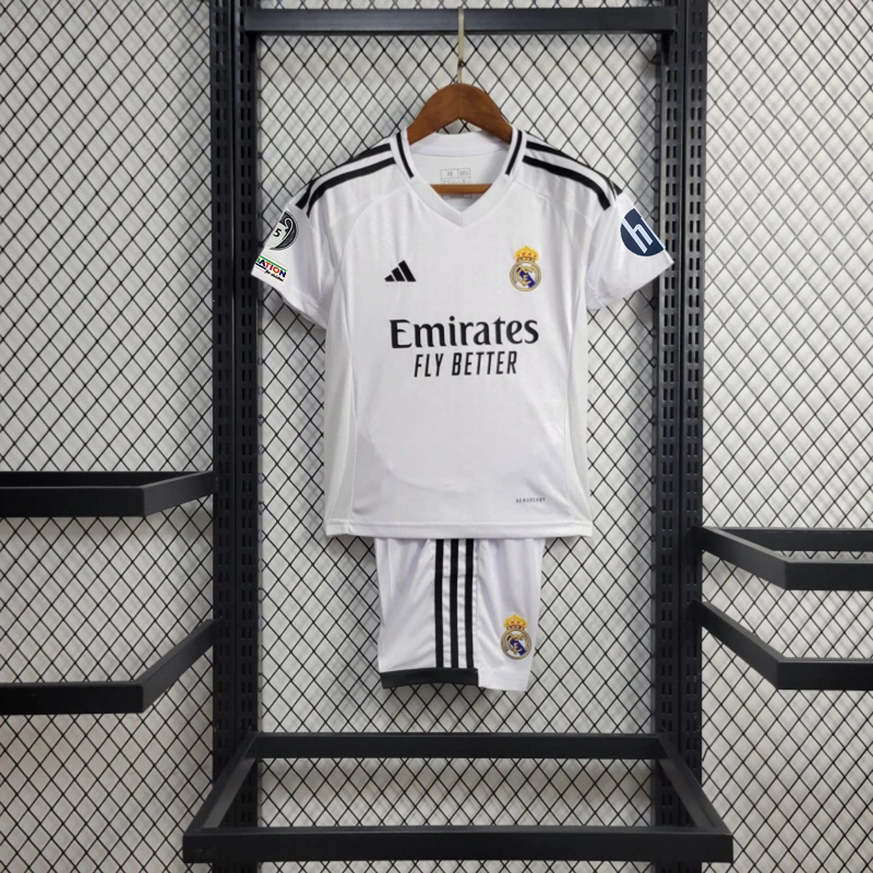 Realm Madrid Domicile 24/25 - Enfant (short inclus)