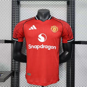 Manchester United Casa 25/26 - Versione Giocatore