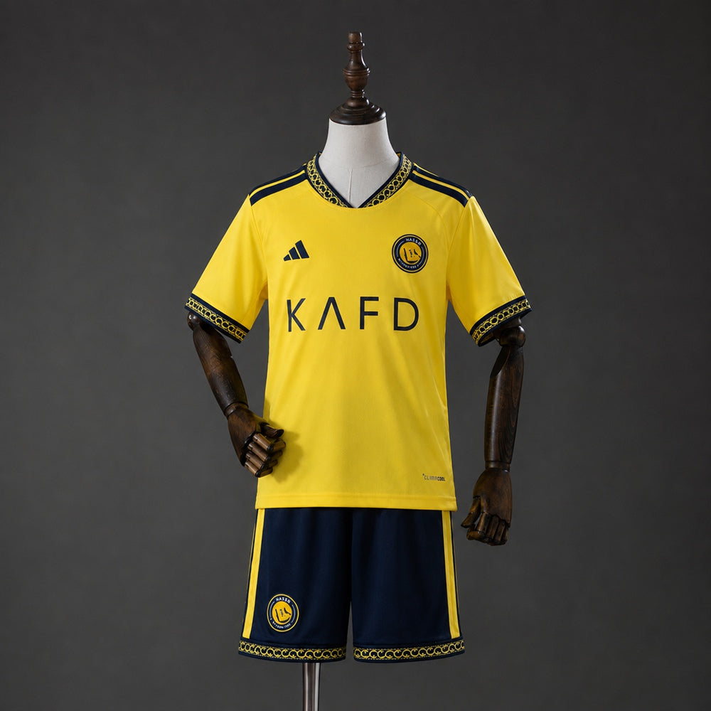 Al Nassr Home 26/27 - Kids (shorts included)