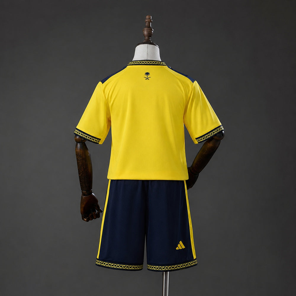 Al Nassr Home 26/27 - Kids (shorts included)