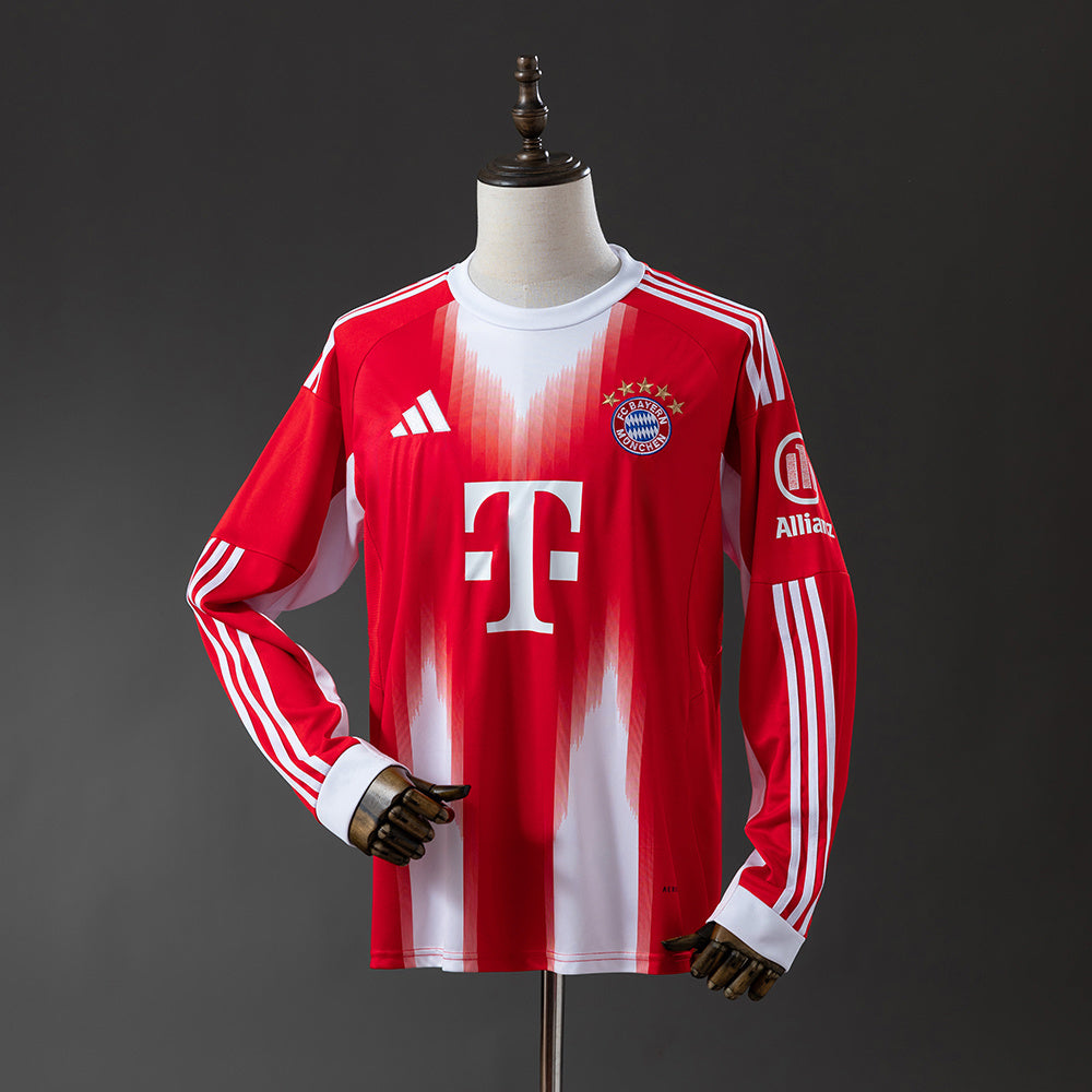 Bayern Monaco Casa 25/26 - Maniche lunghe