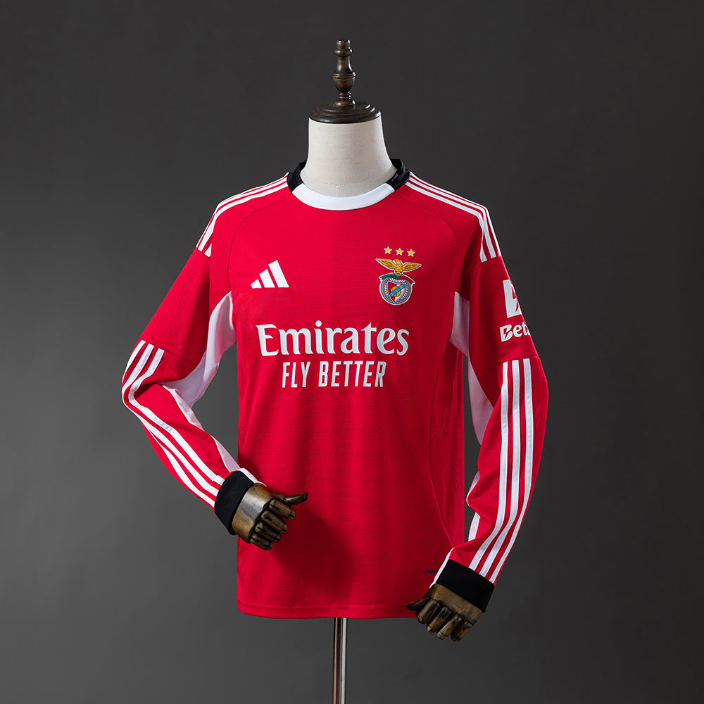 Benfica Casa 25/26 - Maniche lunghe