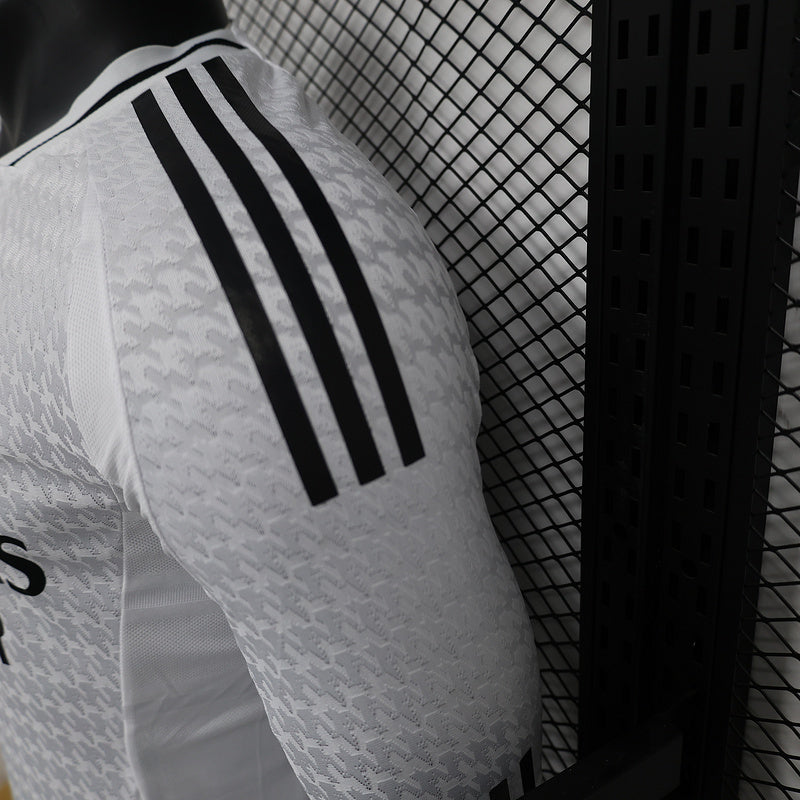 Real Madrid Casa 24/25 - Versione Giocatore Maniche Lunghe