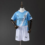 Manchester City Domicile 25/26 - Enfant (short inclus)